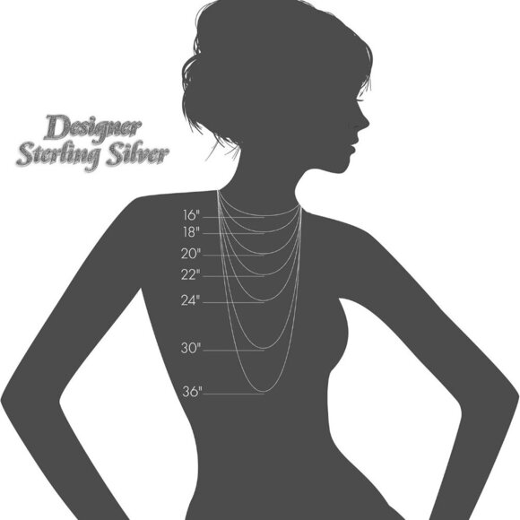 925 Sterling Silver 1MM Round Snake Chain Necklace for Women – Italian Silver Ne - Picture 6 of 7